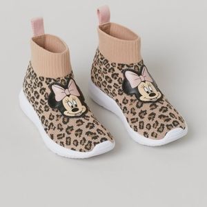 Leopard Print Minnie Mouse High Tops